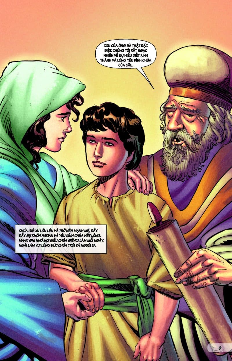 Câu Chuyên Vê Chúa Giê-xu - page 10
