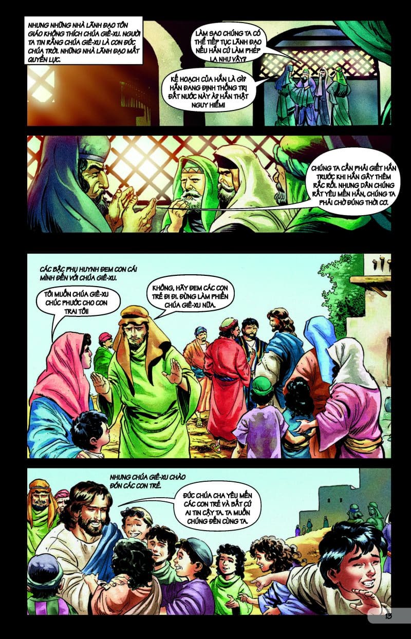 Câu Chuyên Vê Chúa Giê-xu - page 15