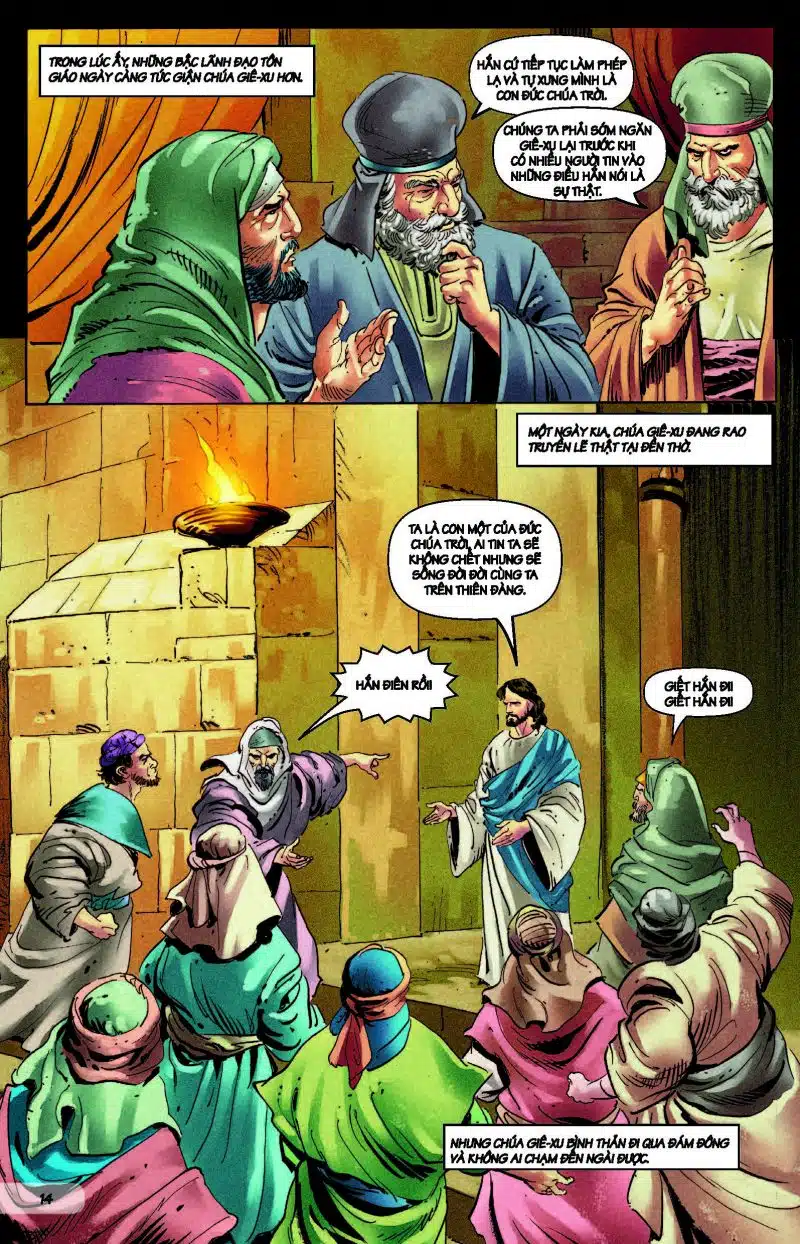 Câu Chuyên Vê Chúa Giê-xu - page 16